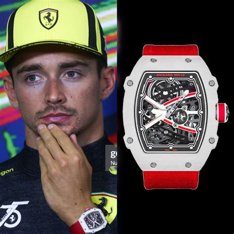 orologi richard mille leclerc|charles leclerc watch.